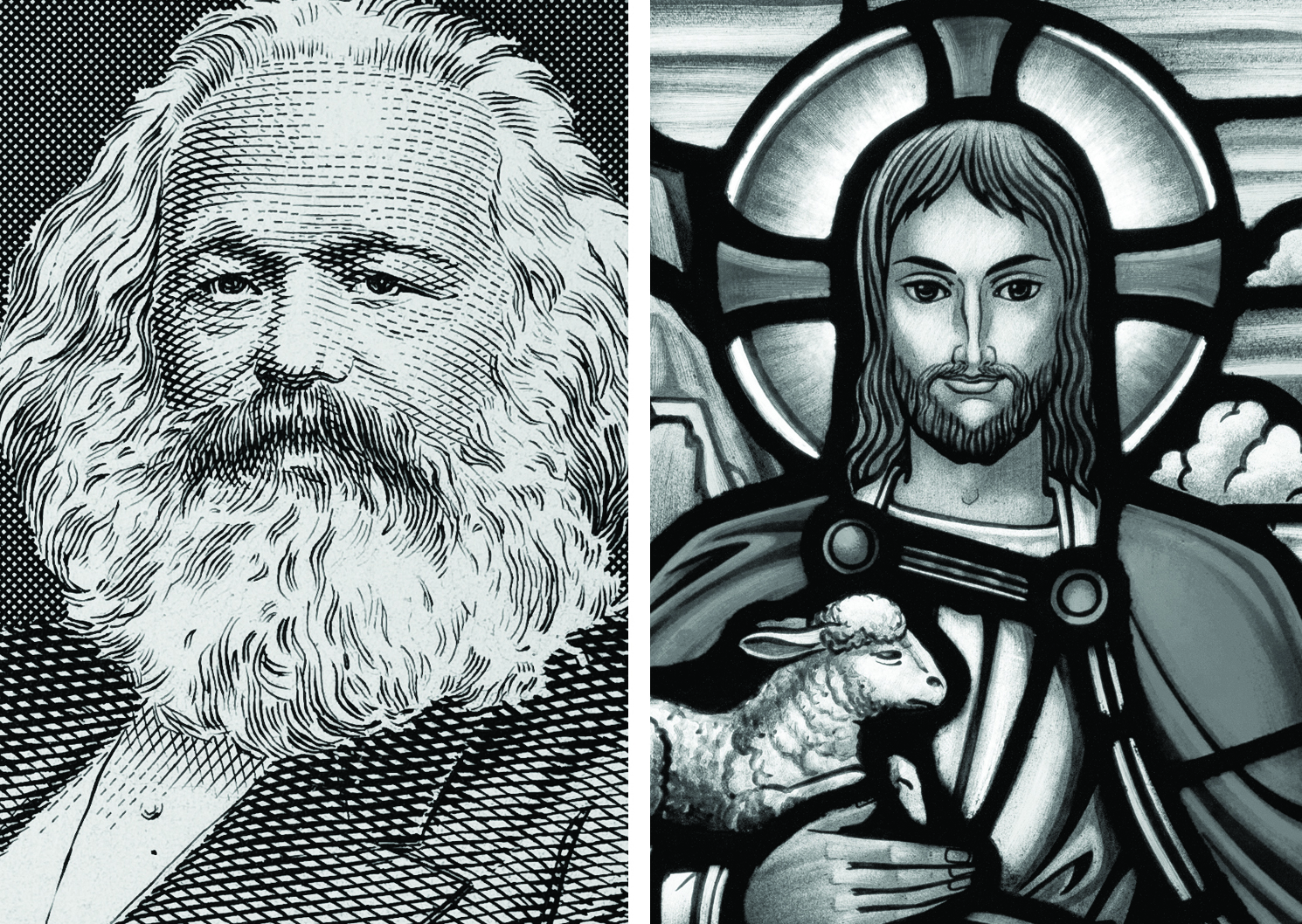 Karl Marx And Jesus Pioneer Memorial Church